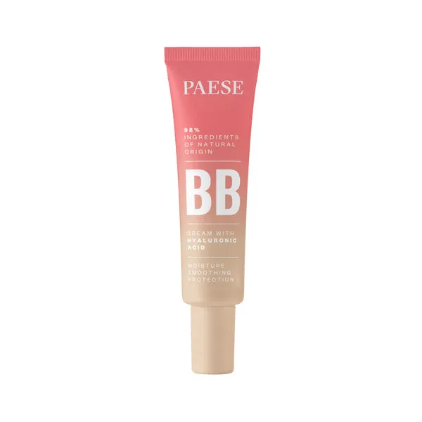 BB Cream naturalny krem BB z kwasem hialuronowym 02 Beige 30ml