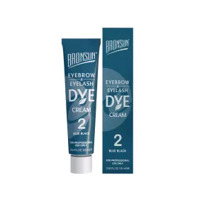 Bronsun Lash & Brow Cream Dye - #2 Blue Black