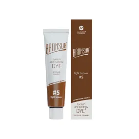 Bronsun Lash & Brow Gel Dye - #5 Light Brown