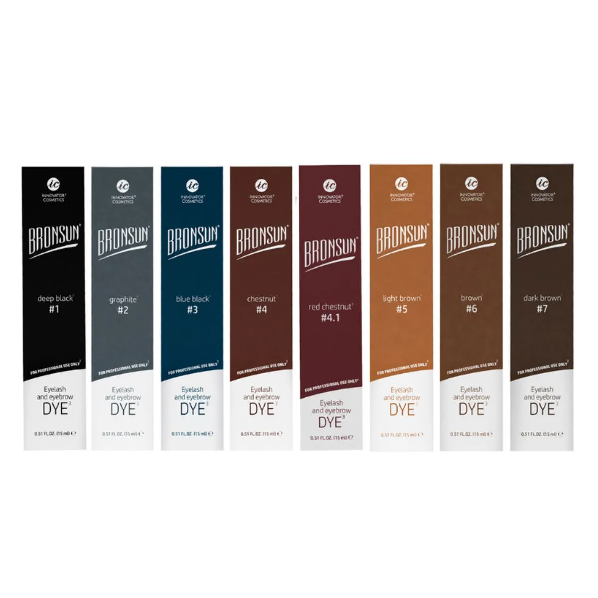 Bronsun Lash & Brow Gel Dye - #5 Light Brown