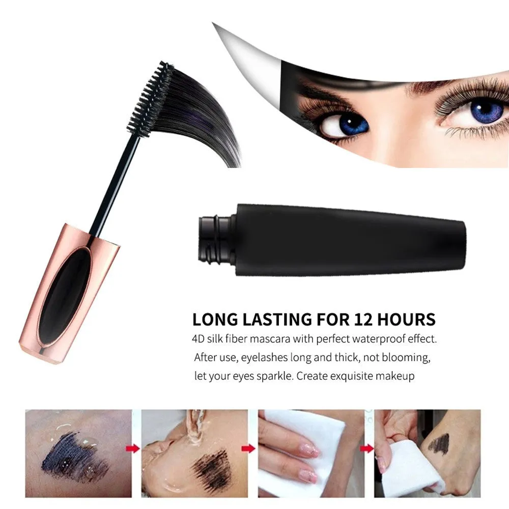Glamza 4D Mascara – Volumising & Lengthening Lash Revolution | Free UK Postage