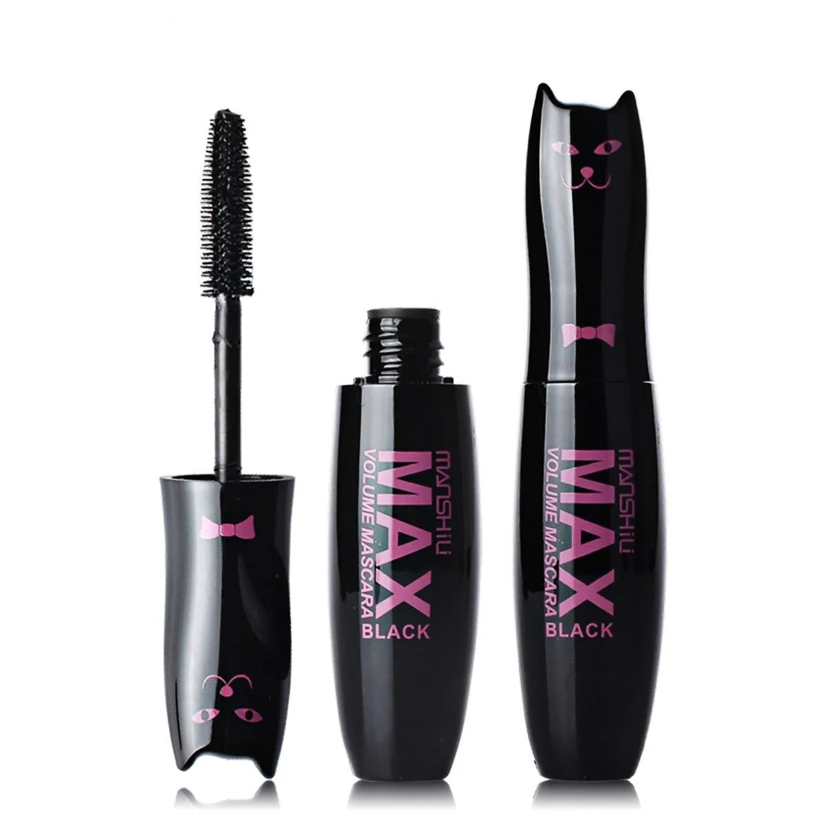 Mascara Long-Lasting Waterproof Curling Black 10g Eyes Makeup