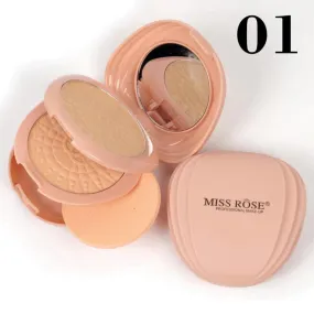 MISS ROSE 2-IN-1 COMPACT POWDER D1 - 18