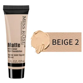 MISS ROSE MATTE WEAR LIQUID FOUNDATION IN BEIGE 2 - 37ml