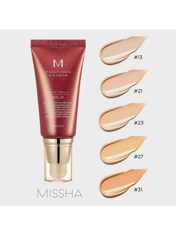 MISSHA - M Perfect Cover BB Cream SPF 42 PA    50ml
