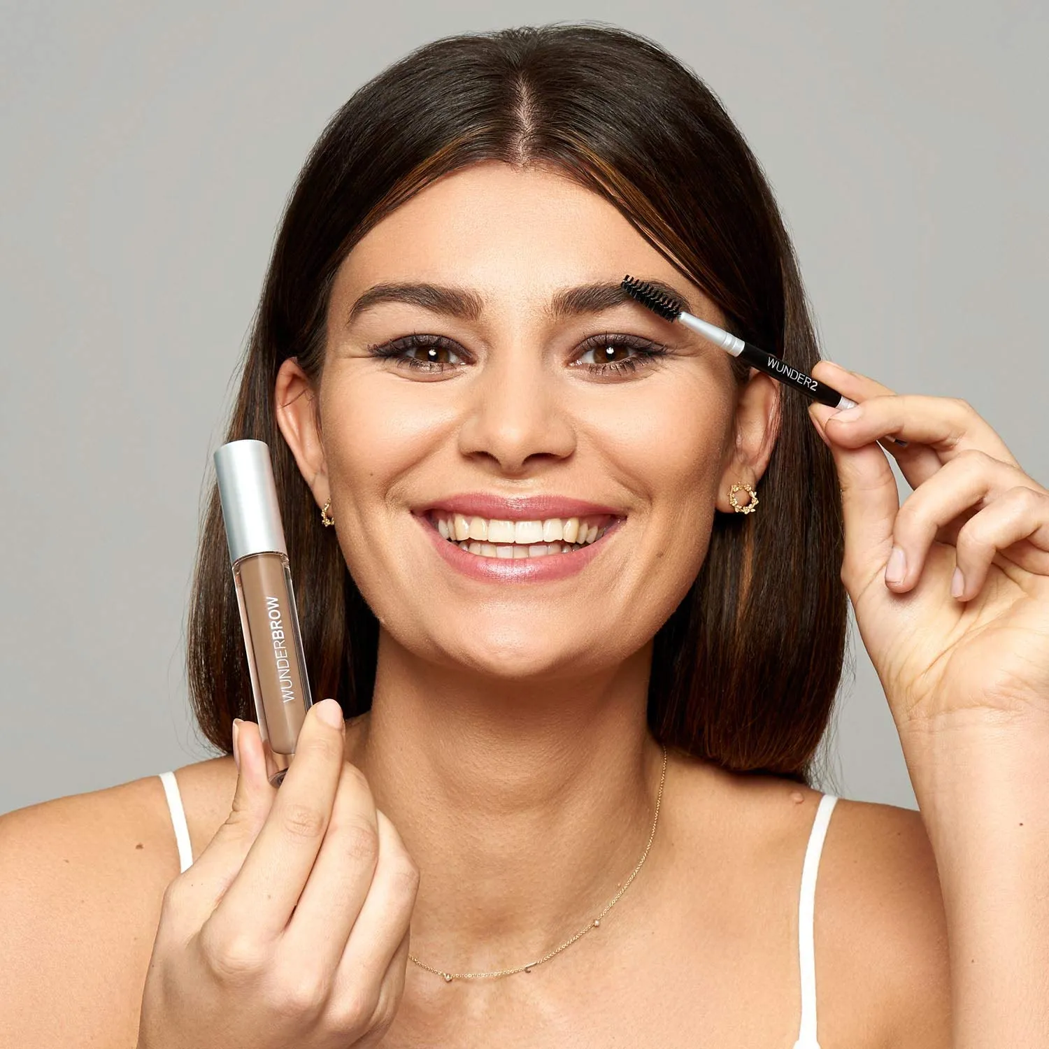 WUNDER2 Wunderbrow Waterproof Eyebrow Gel, Blonde, Vegan and Cruelty-Free